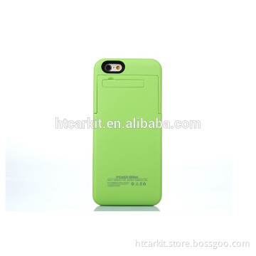 HOT !For iphone 6,for iphone 6 Polymer external 5600mah battery charger case